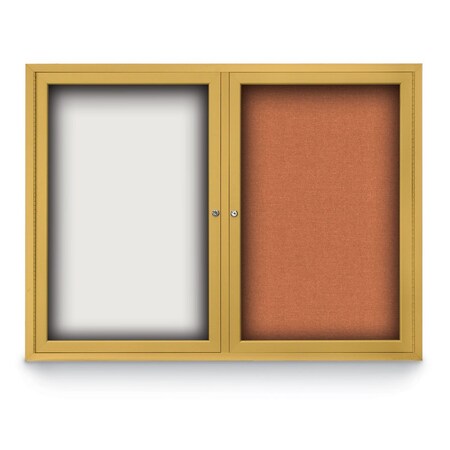 United Visual Products Corkboard, Med Grey /Black, 72" x 48" UV408-BLACK-MEDGRY